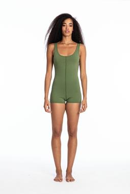 Mini Jumpsuit Leela Forest Green