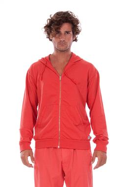 Hoodie Zip Ibiza Candy Red