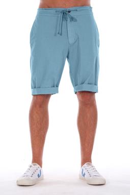 Shorts Faded Denim Blau