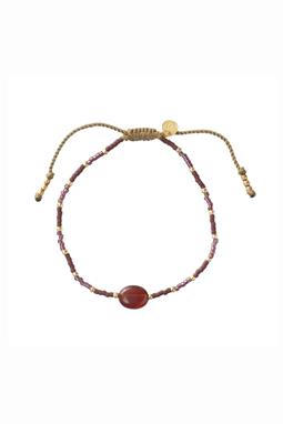 Armband Joyful Granaat Goud