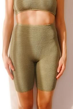 Biker Shorts Hellblau