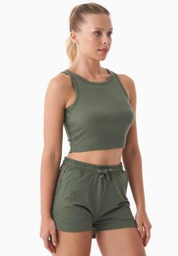 ORGANICATION Sports Top Sonnia Dark Green