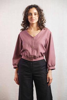 Blouse Sahay Dusty Pink