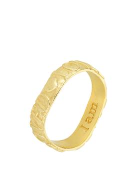 Stacking Ring Loved Affirmation Gold