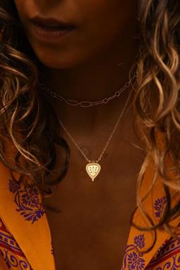 Halskette Baum Des Lebens Amulett Gold Vermeil