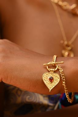 Bracelet Love Is The Highest Vibration Gold Vermeil