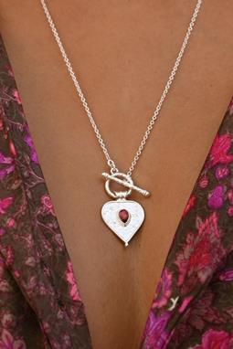 Pendant Love Is The Highest Vibration Silver