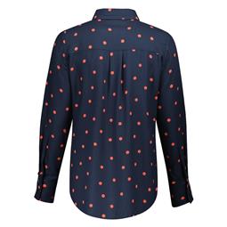 Marjolein Elisabeth Mees Navy Dots Bluse