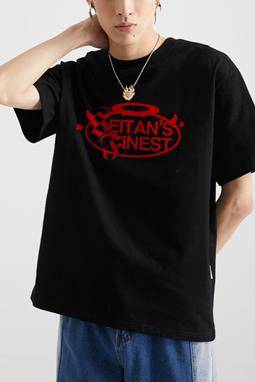 T-Shirt Seitan's Finest Zwart