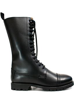 Women's Eye Boots Goodyear Welt 14 Black