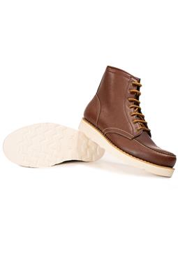 Goodyear Men's Welt Rig Boots Chestnut Brown