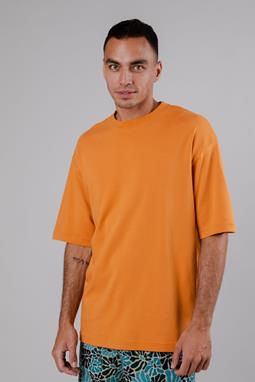  T-Shirt Oversize Ocker Orange