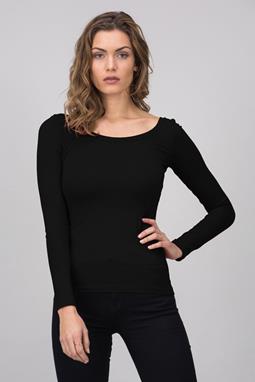 Long-Sleeved Shirt June Black