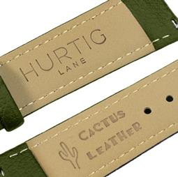 Hurtig Lane Watch Mykonos Cactus Leather  Gold, Black & Green