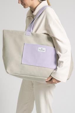 Shopper Zand/Lavendel