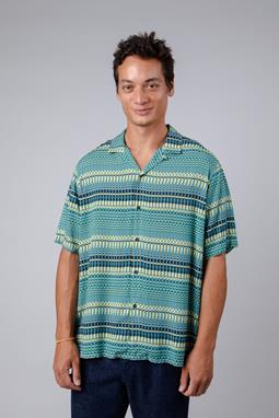 Overhemd Calella Aloha Oceaanblauw