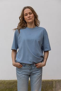 T-Shirt Oversized Hemelsblauw