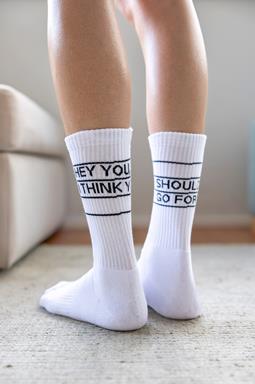 Nola Socken Weiß