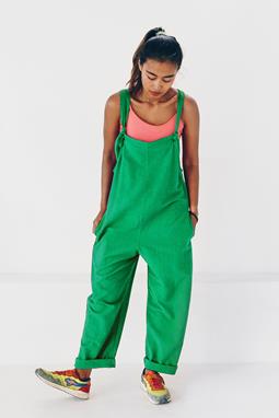 Jumpsuit Upcycled 100% Linen Green