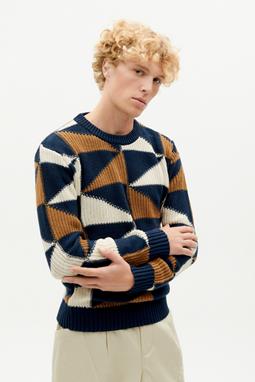 Knitted Sweater Guillaume Blue