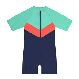 Inaska Badeanzug Uv Schutz Dunkelblau Orange