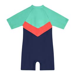 Inaska Badeanzug Uv Schutz Dunkelblau Orange