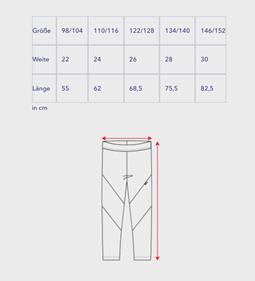 Inaska Leggings Uv Protection Dark Blue Colored