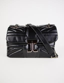 Blue District Bag Vaska Vegan Leather Onyx Black