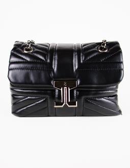 Blue District Bag Vaska Vegan Leather Onyx Black