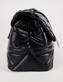 Blue District Bag Vaska Vegan Leather Onyx Black