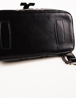 Blue District Bag Vaska Vegan Leather Onyx Black
