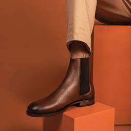 NAE Chelsea Boots Basti Braun