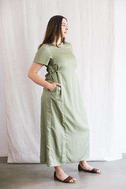 Jyoti Fair Works Kleid Ishani Matcha Grün