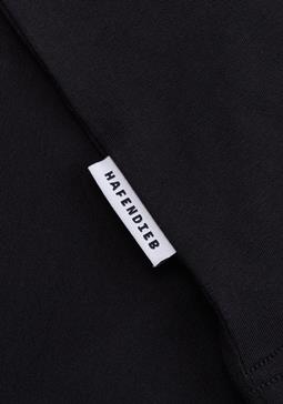 Hafendieb T-Shirt Blanko Zwart