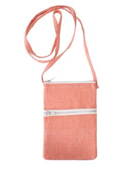 Passion Lilie Crossbody Bag Compact Travel Coral