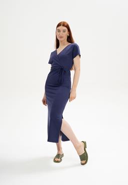 MELA Dress V-Neck Shreoshi Summer Night Purple
