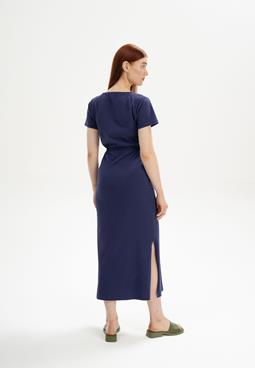 MELA Dress V-Neck Shreoshi Summer Night Purple