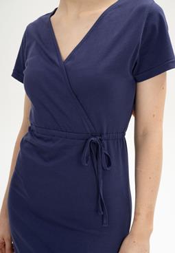 MELA Dress V-Neck Shreoshi Summer Night Purple