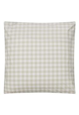 MELA Beddengoedset Majuli Check Birch / Natuurlijk Wit 
