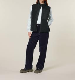 UNIPOLAR Vest Fleece Lin Black