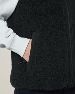 UNIPOLAR Vest Fleece Lin Black