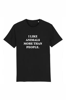 T-Shirt Animals Zwart