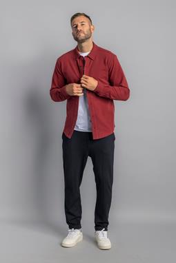 DIRTS Jersey Overhemd Royal Burgundy