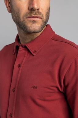 DIRTS Jersey Overhemd Royal Burgundy