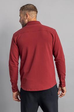 DIRTS Jersey Overhemd Royal Burgundy