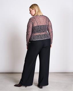 JAN 'N JUNE Lange Mouwen Mesh Dora Leo Print