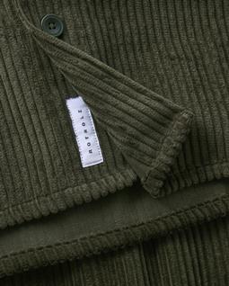 Rotholz Shirt Cord Dunkelgrün