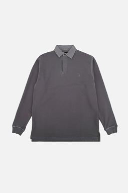 Trendsplant Pullover Polo Essential Pigment Zinn Grau