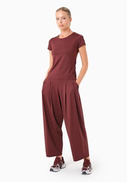 ORGANICATION T-Shirt Sport Tattum Burgundy