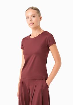 ORGANICATION T-Shirt Sport Tattum Burgundy